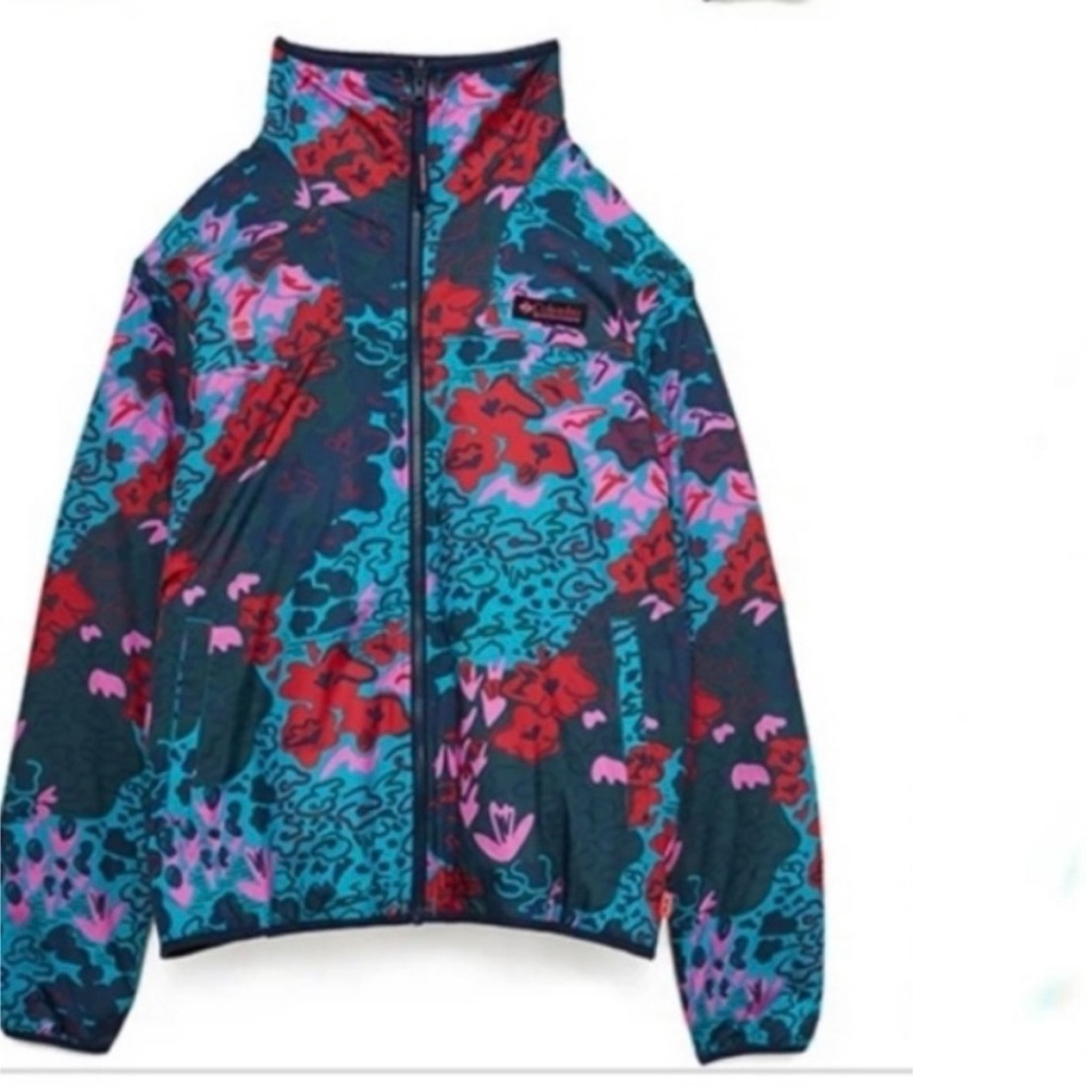 Columbia x Opening Ceremony Reversible Floral Print Fleece Jacket Unisex Small